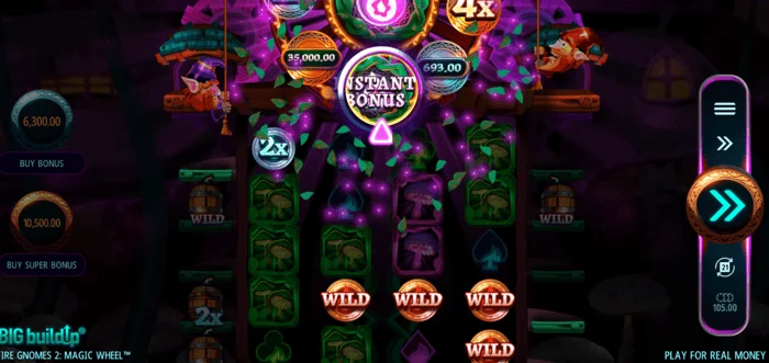 Fire Gnomes 2 Magic Wheel – maagiline ratas töös