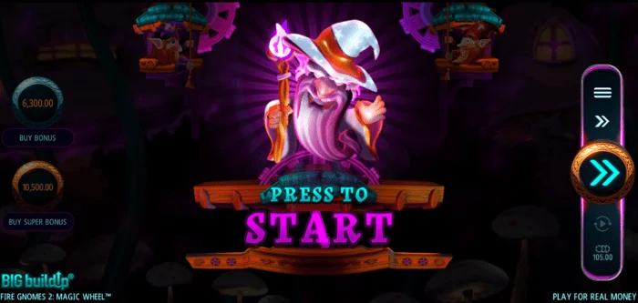 Fire Gnomes 2 Magic Wheel – boonusmängu käivitamine